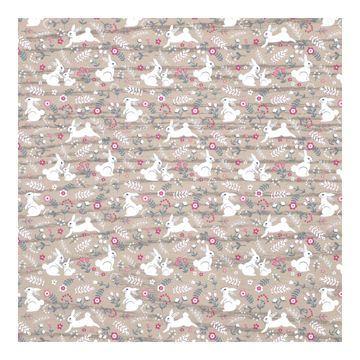 PatternPly® EcoFarmhouse Bunnies and Flowers
