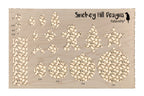 PatternPly® EcoMaple Black and White Pawprints product photo 2