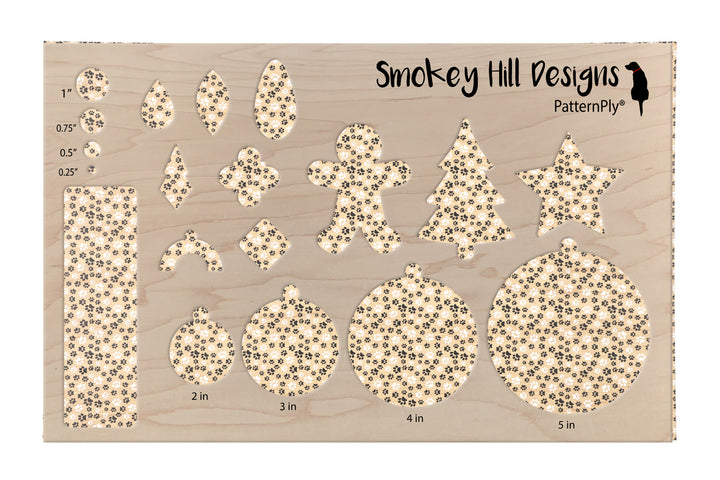 PatternPly® EcoMaple Black and White Pawprints