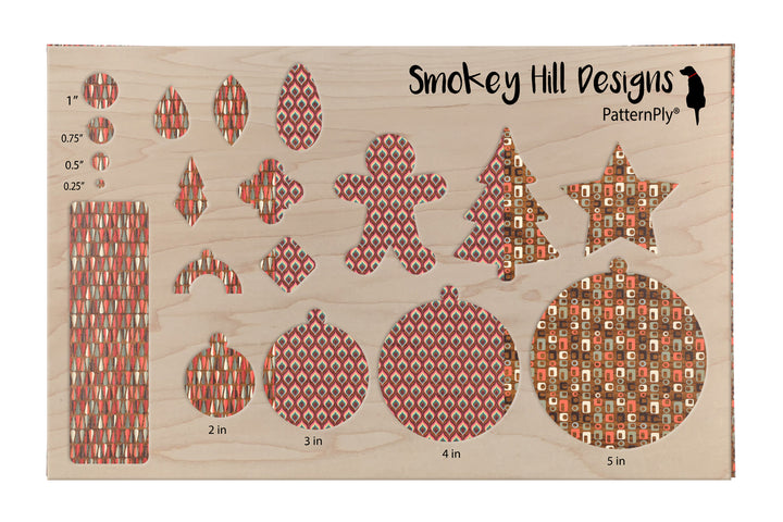 PatternPly® EcoOakBarrel Micro Midcentury Trio