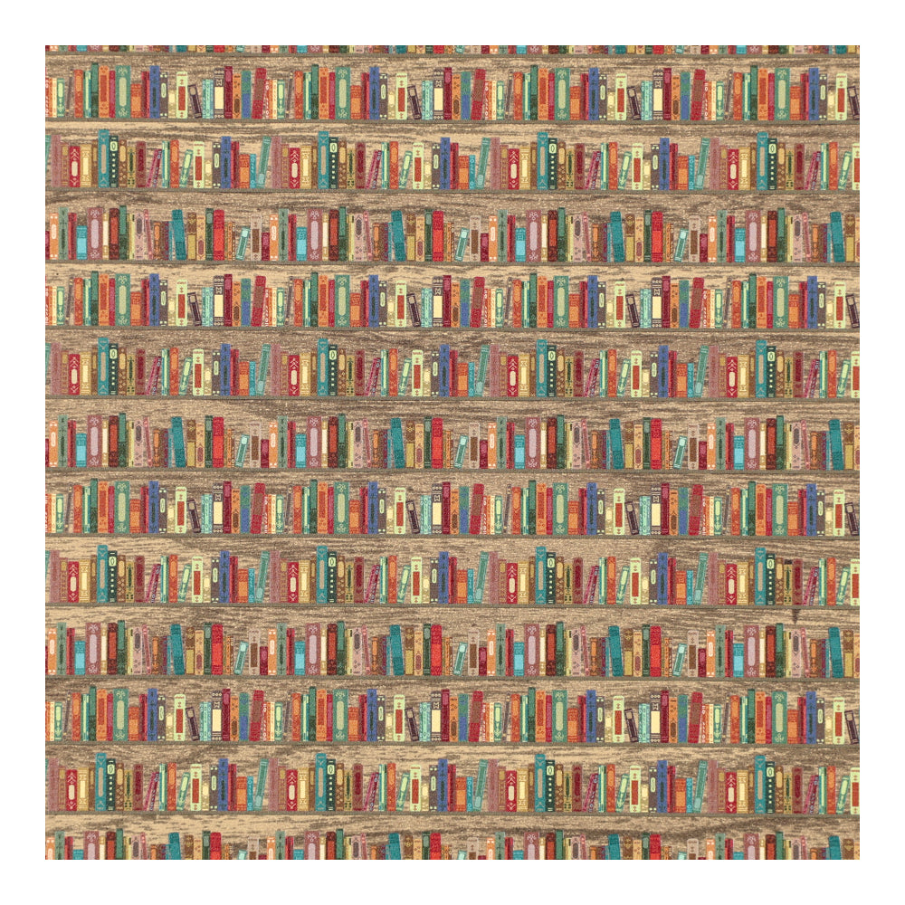 PatternPly® EcoWalnut Rustic Bookshelves sheet showing the pattern