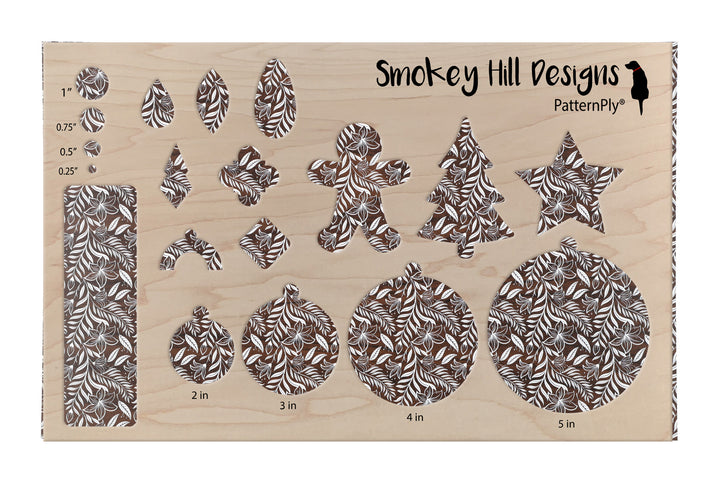 PatternPly® EcoWalnut White Stillflora