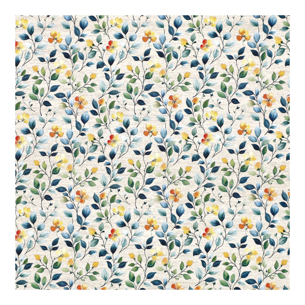 PatternPly® EcoWhiteWash Yellow Vine sheet showing the pattern