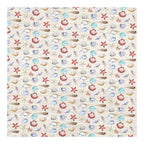 PatternPly® EcoWhiteWash Seashells and Starfish sheet showing the pattern