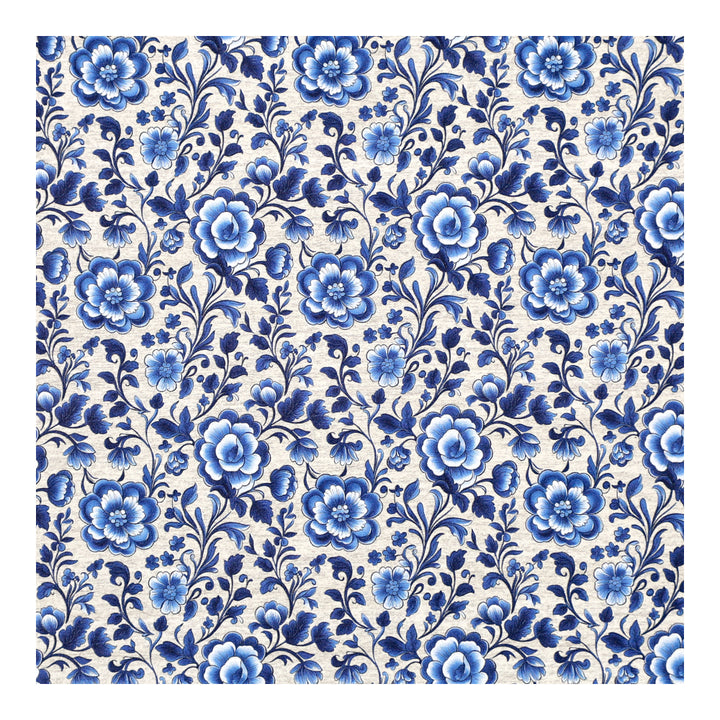 PatternPly® EcoWhiteWash Blue Vine Floral