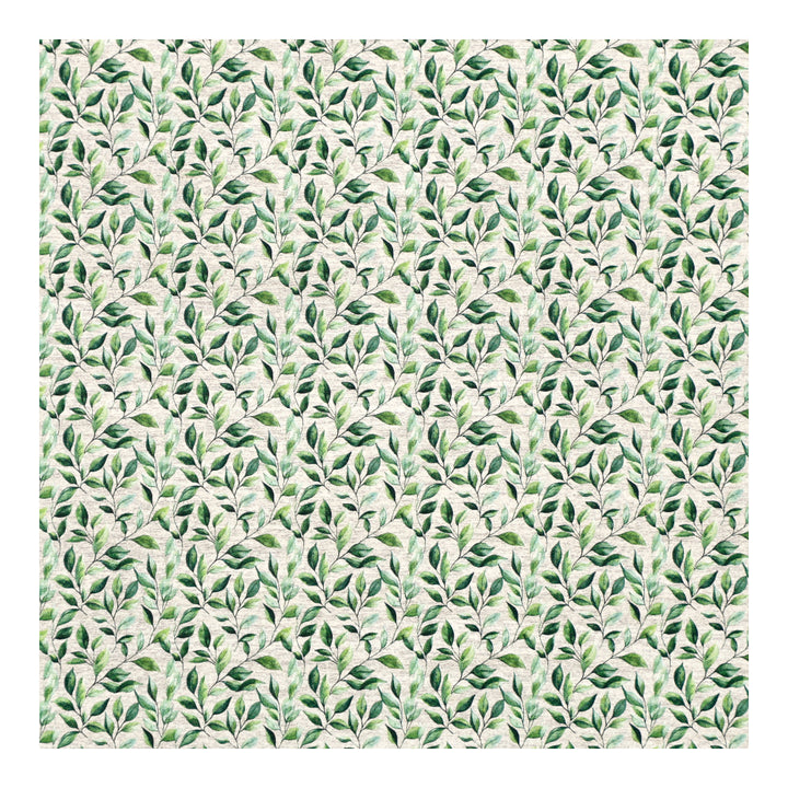PatternPly® EcoWhiteWash Micro Green Watercolor Leaves