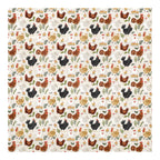 PatternPly® EcoWhiteWash Chickens and Chicks sheet showing the pattern