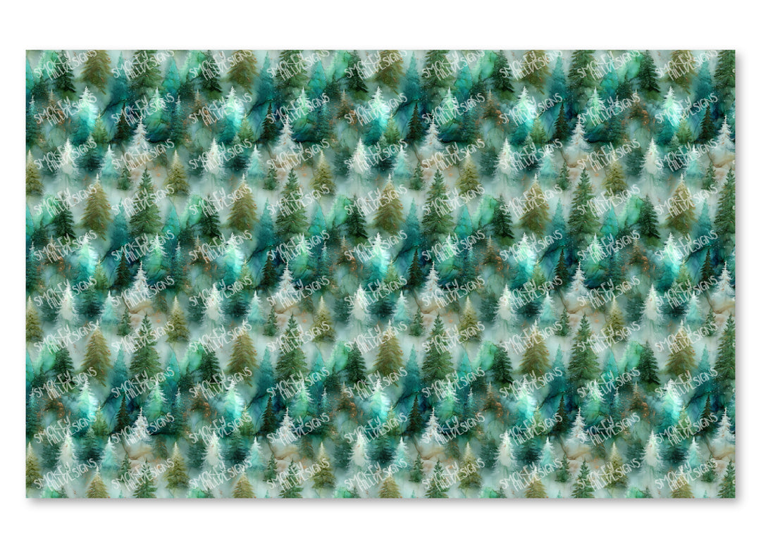 PatternPly® Transparent Emerald Evergreens