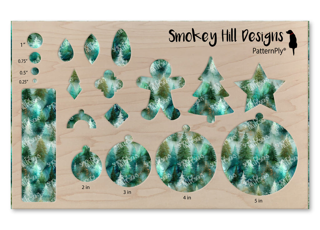PatternPly® Transparent Emerald Evergreens product photo 3