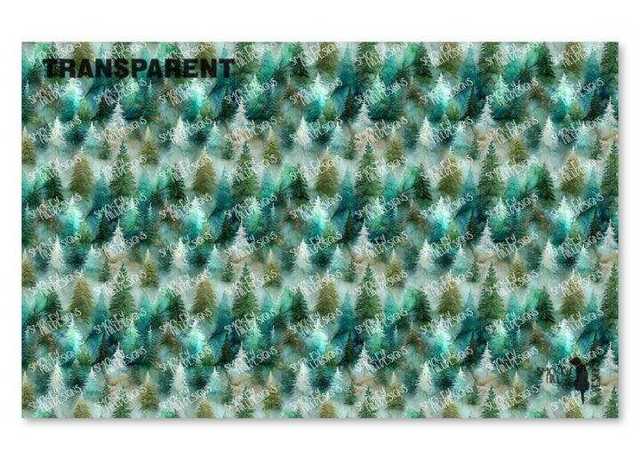 PatternPly® Transparent Emerald Evergreens