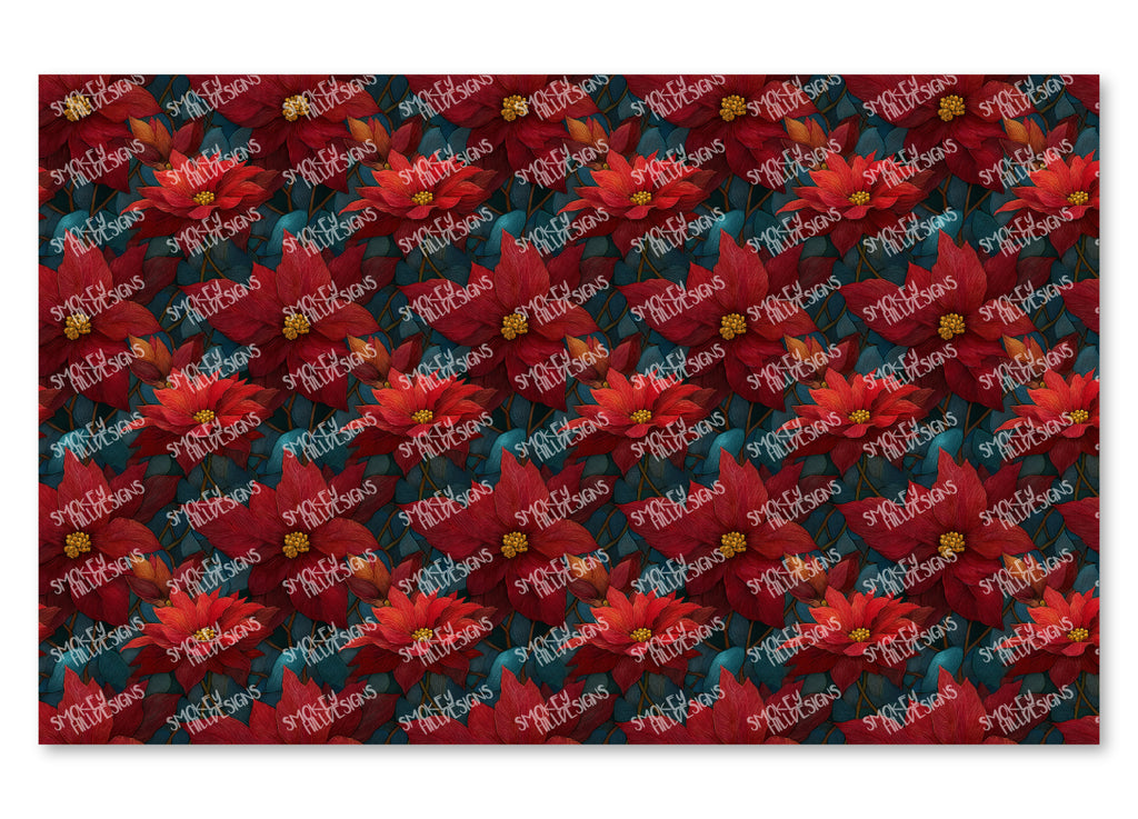 PatternPly® Transparent Emerald Poinsettia product photo 4