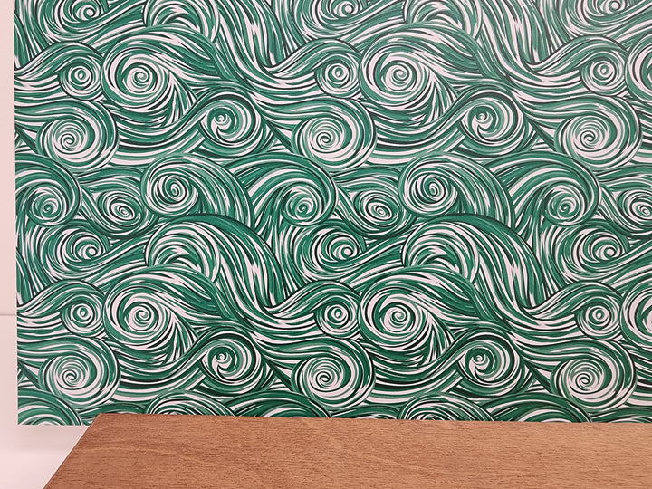 PatternPly® Emerald Swirls