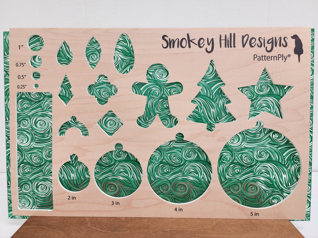 PatternPly® Scattered Emerald Swirls product photo 2