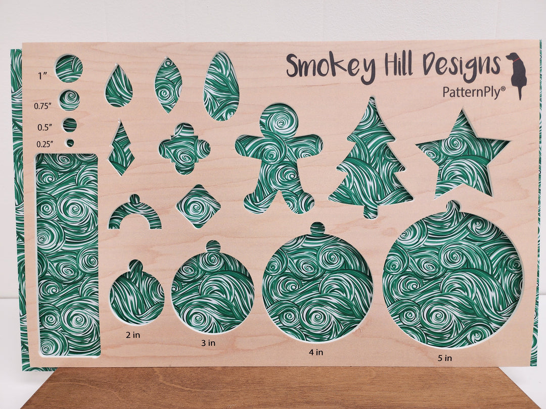 PatternPly® Emerald Swirls