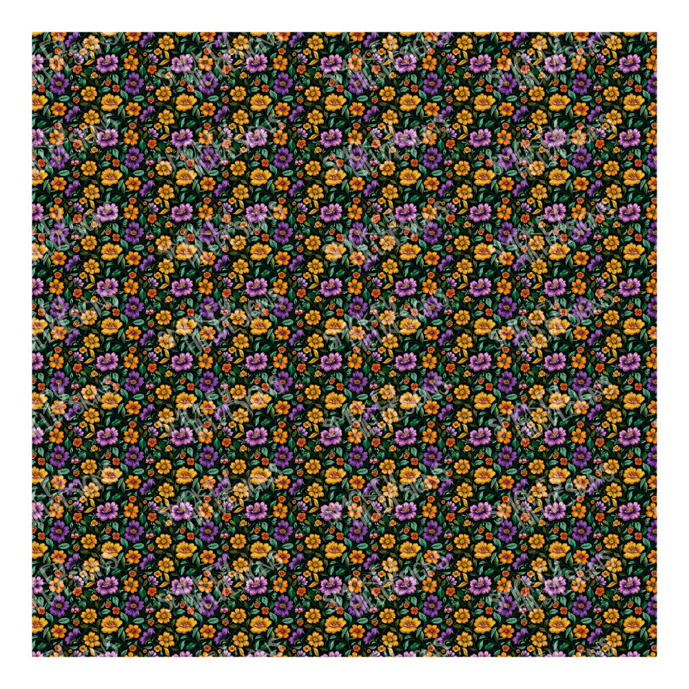 PatternPly® Transparent Emerald Tapestry sheet showing the pattern