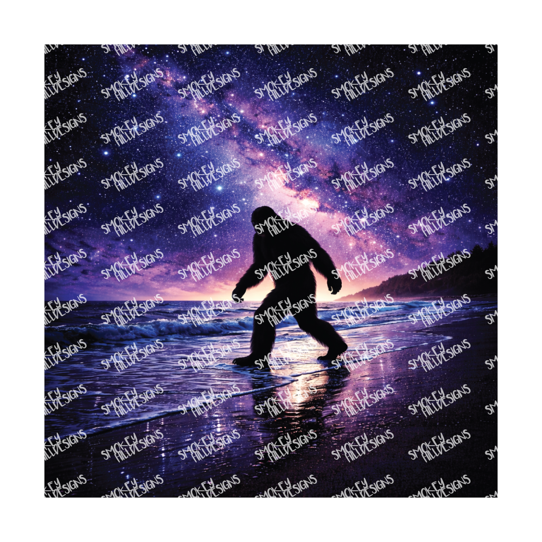 PatternPly® Transparent Enchanted Series Volume 2 Bigfoot 12 art scene artwork