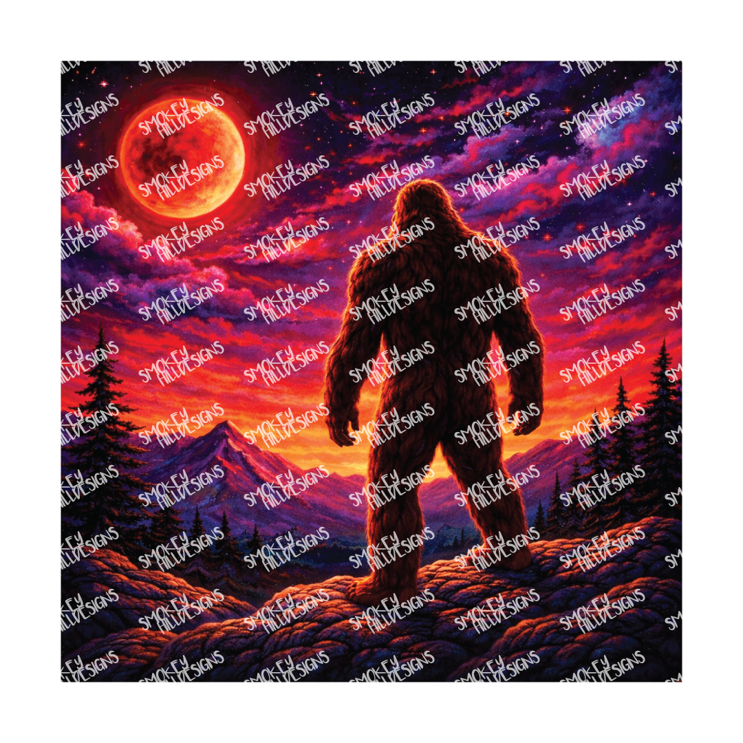 PatternPly® Full Coverage Enchanted Series Volume 2 Bigfoot 14 art scene artwork