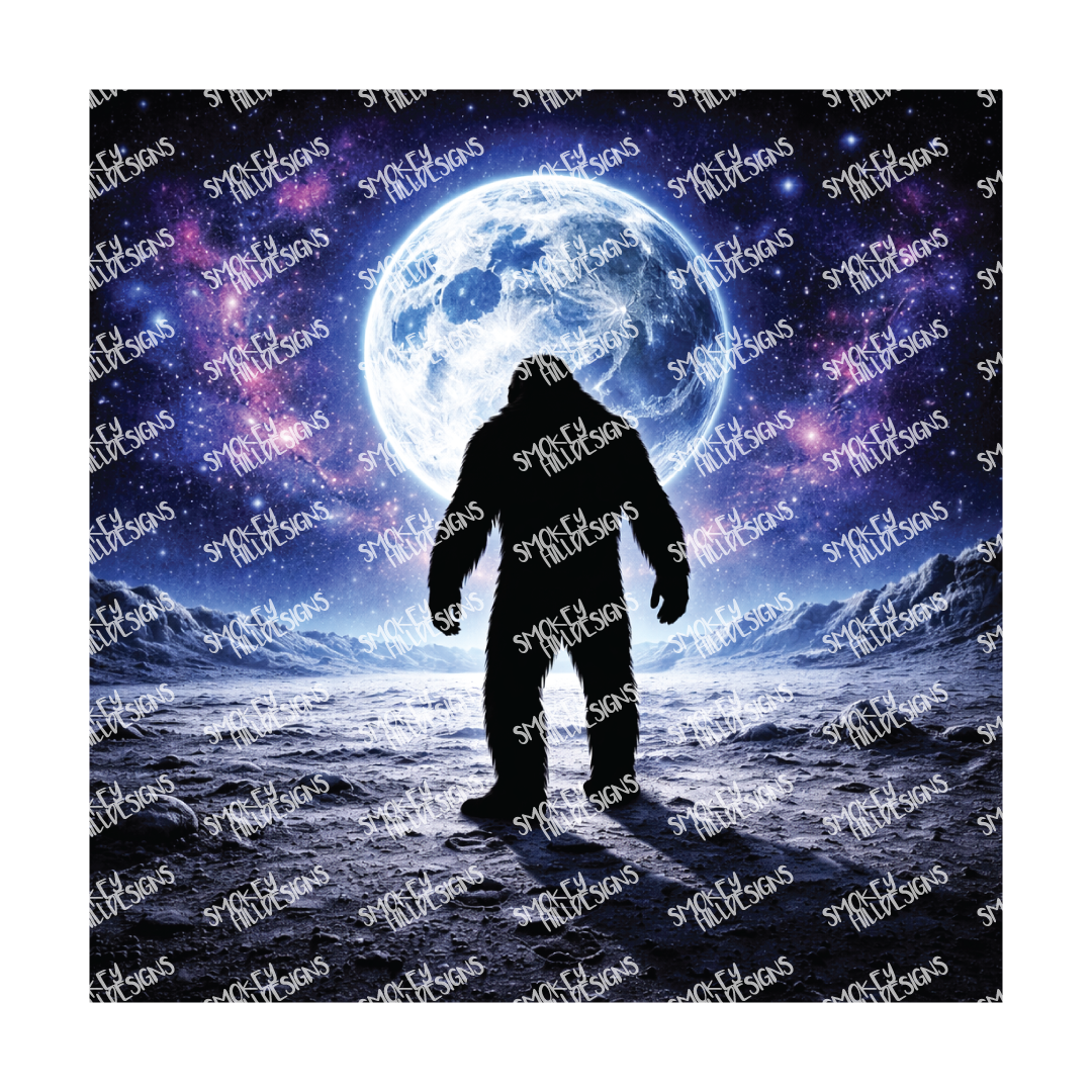 PatternPly® Transparent Enchanted Series Volume 2 Bigfoot 15 art scene artwork