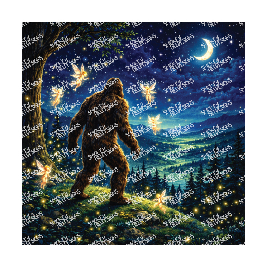 PatternPly® Transparent Enchanted Series Volume 2 Bigfoot 21 art scene artwork