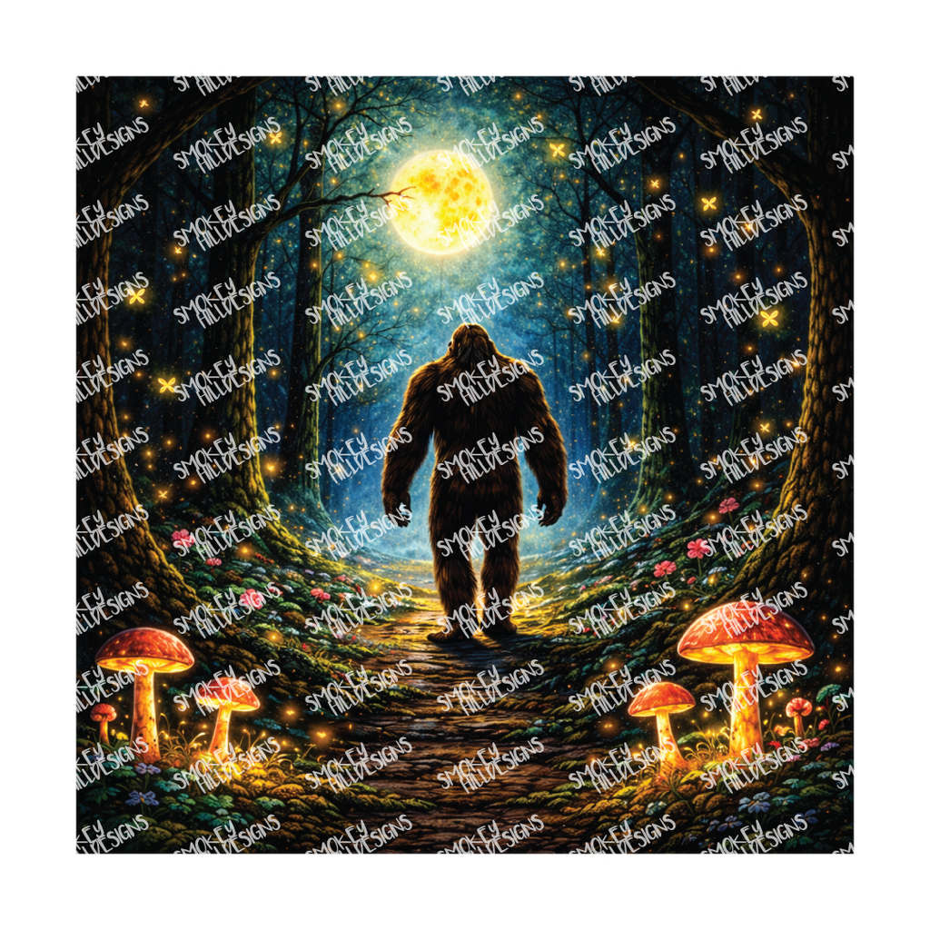 PatternPly® Transparent Enchanted Series Volume 2 Bigfoot 22 art scene artwork