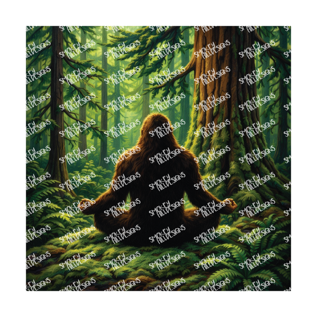PatternPly® Transparent Enchanted Series Volume 2 Bigfoot 23 art scene artwork