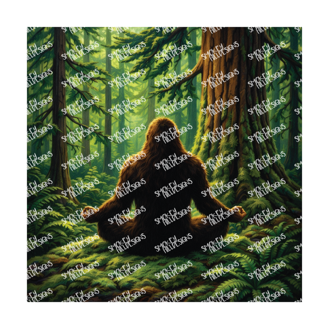 PatternPly® Transparent Enchanted Series Volume 2 Bigfoot 23 art scene artwork