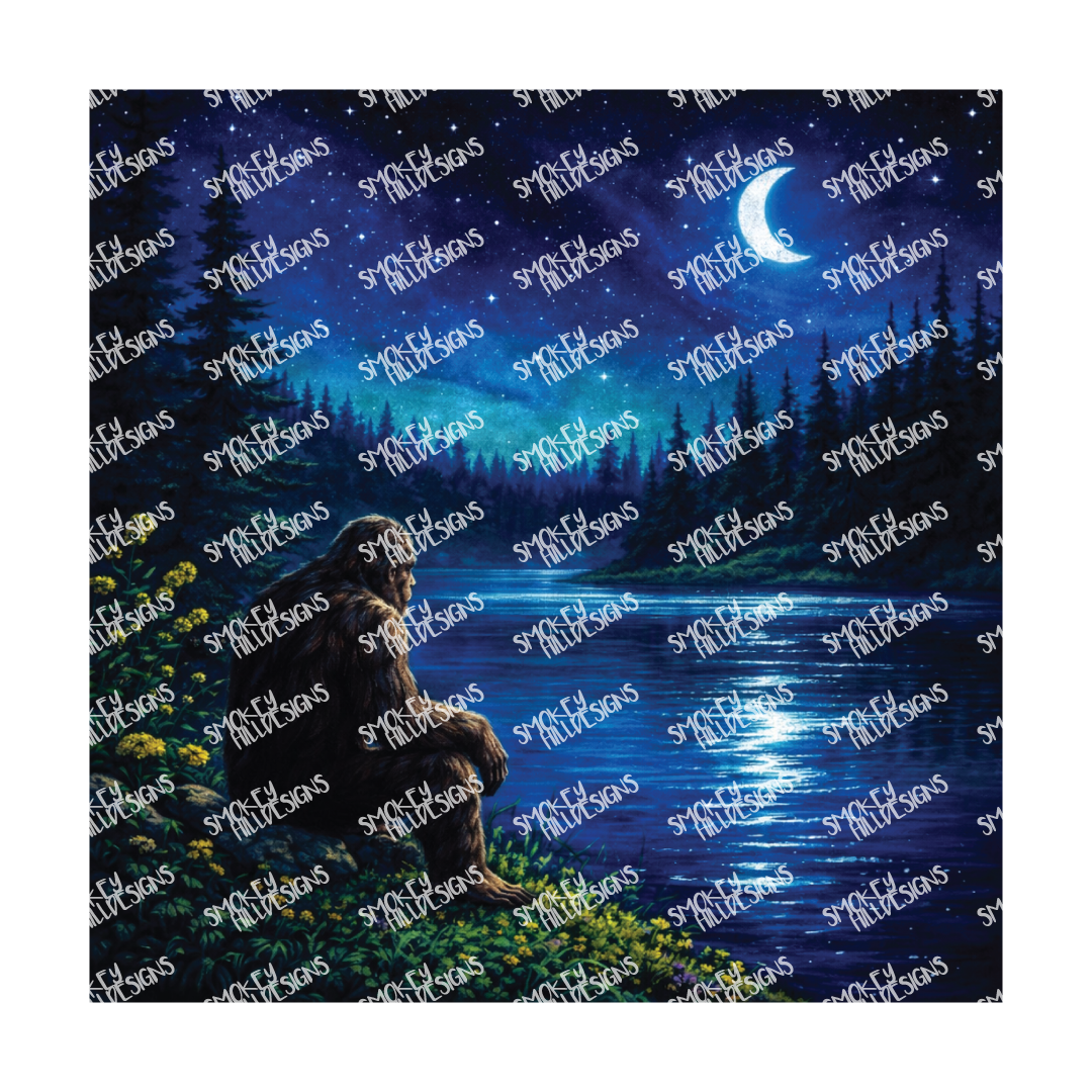 PatternPly® Transparent Enchanted Series Volume 2 Bigfoot 24 art scene artwork