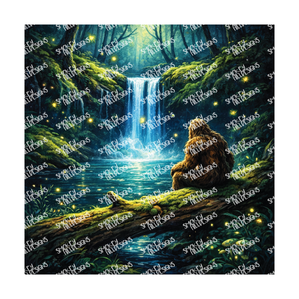 PatternPly® Transparent Enchanted Series Volume 2 Bigfoot 25 art scene artwork