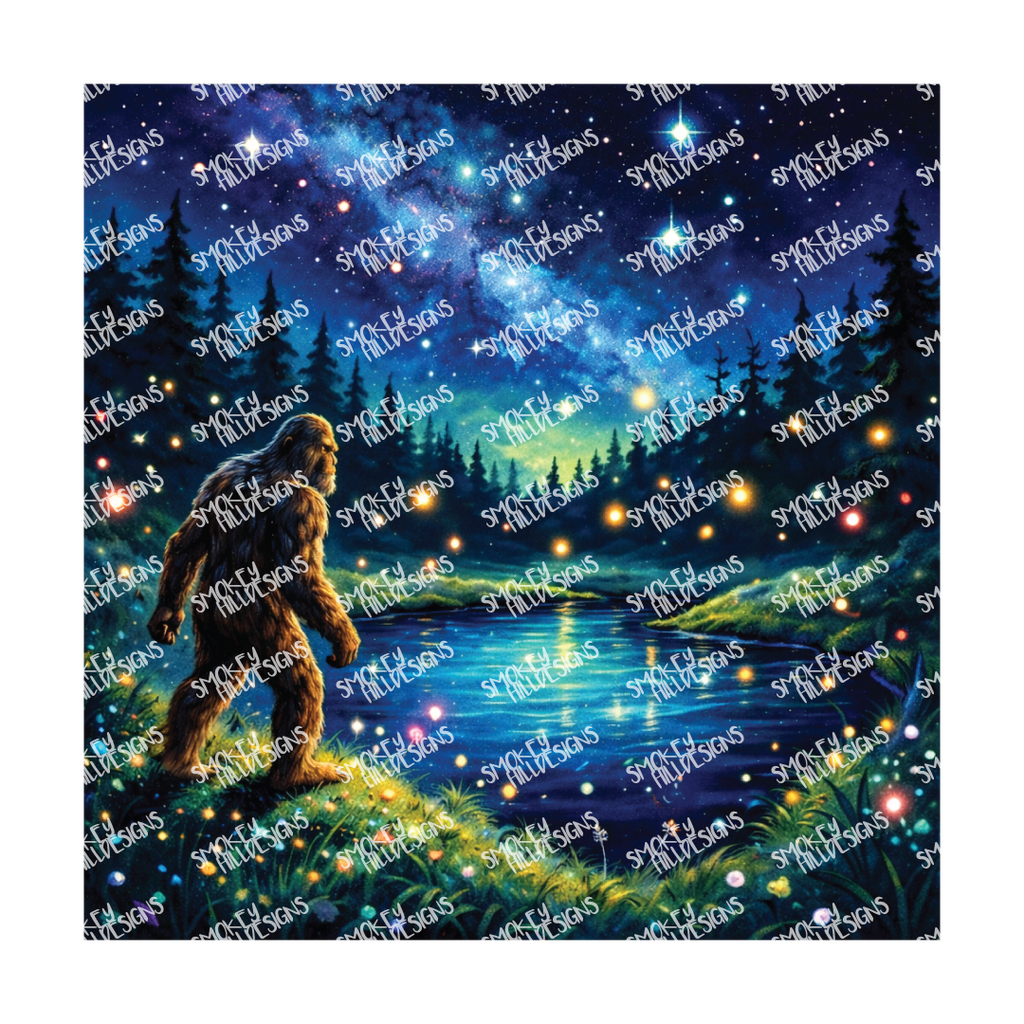 PatternPly® Transparent Enchanted Series Volume 2 Bigfoot 26 art scene artwork