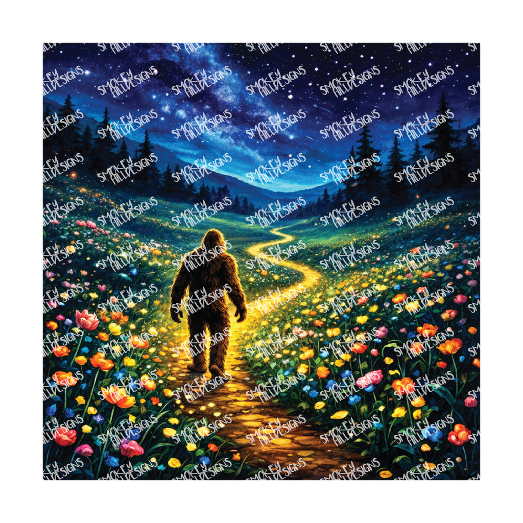 PatternPly® Transparent Enchanted Series Volume 2 Bigfoot 27 art scene artwork