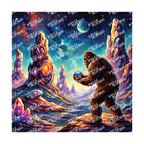 PatternPly® Transparent Enchanted Series Volume 2 Bigfoot 3 art scene artwork