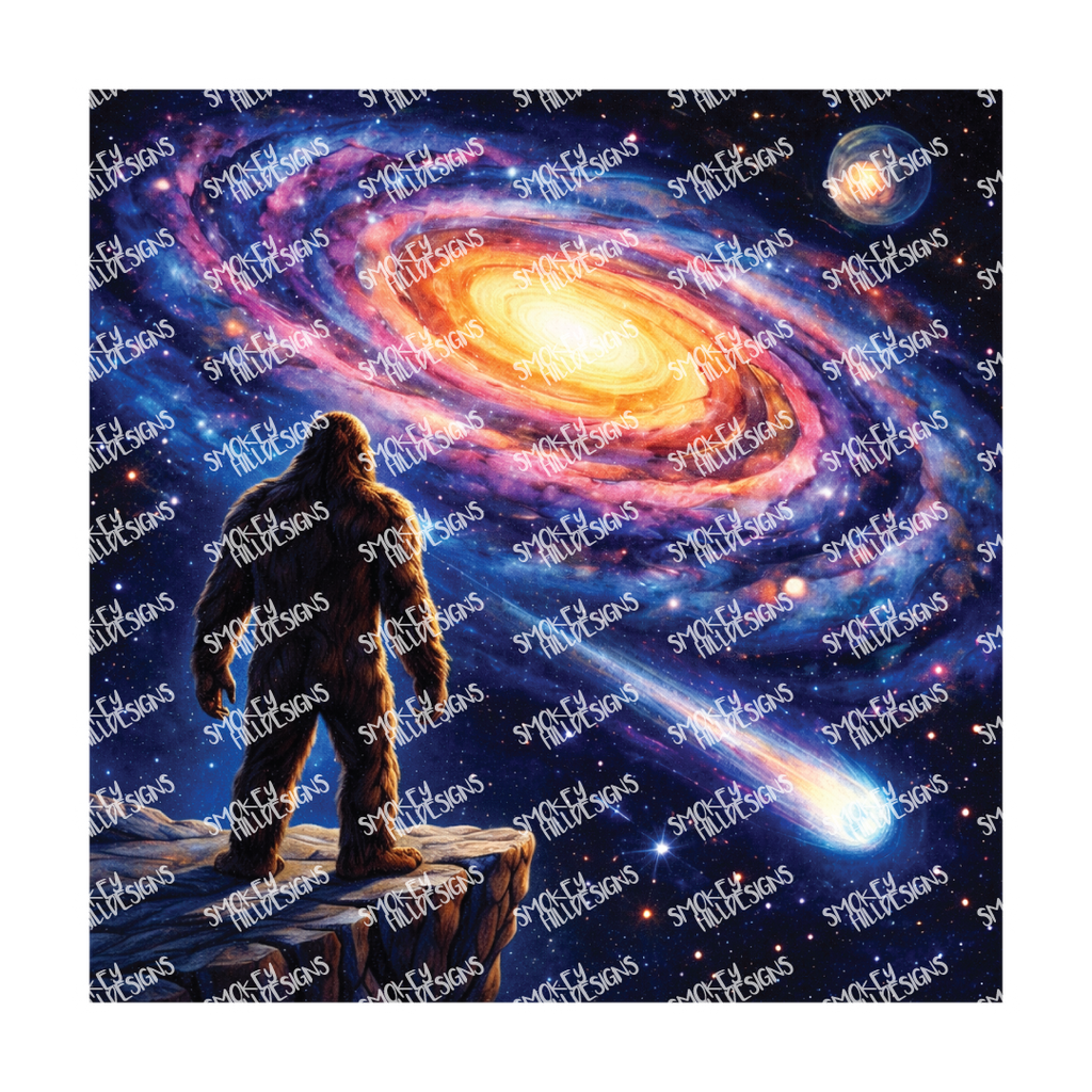 PatternPly® Transparent Enchanted Series Volume 2 Bigfoot 4 art scene artwork