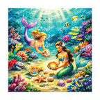 PatternPly® Transparent Enchanted Series Volume 1 Mermaids 28 art scene artwork