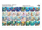 PatternPly® Transparent Enchanted Volume 1 Mermaids Sampler product photo 3