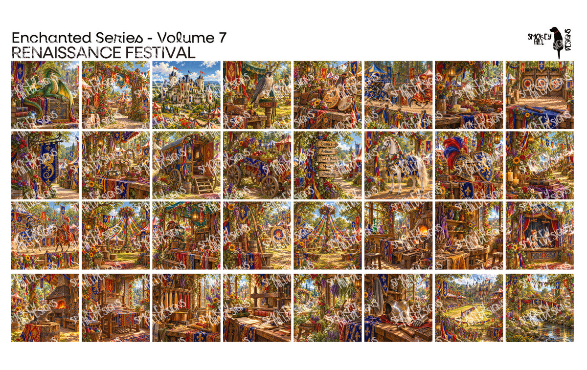 PatternPly® Full Coverage Enchanted Series Volume 7 Renaissance Festival Sampler product photo 3
