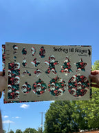 PatternPly® Transparent Tropical Santa Claus product photo 2