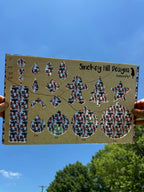 PatternPly® Transparent Micro Christmas Cows product photo 2