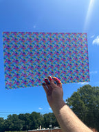 PatternPly® Transparent Swirling Brushstrokes sheet showing the pattern