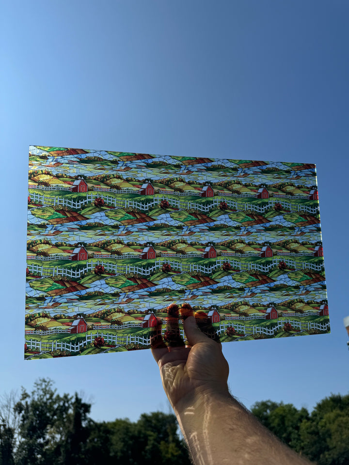 PatternPly® Acrylic Transparent Farmland