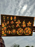PatternPly® Transparent Stained Glass Marigolds product photo 2