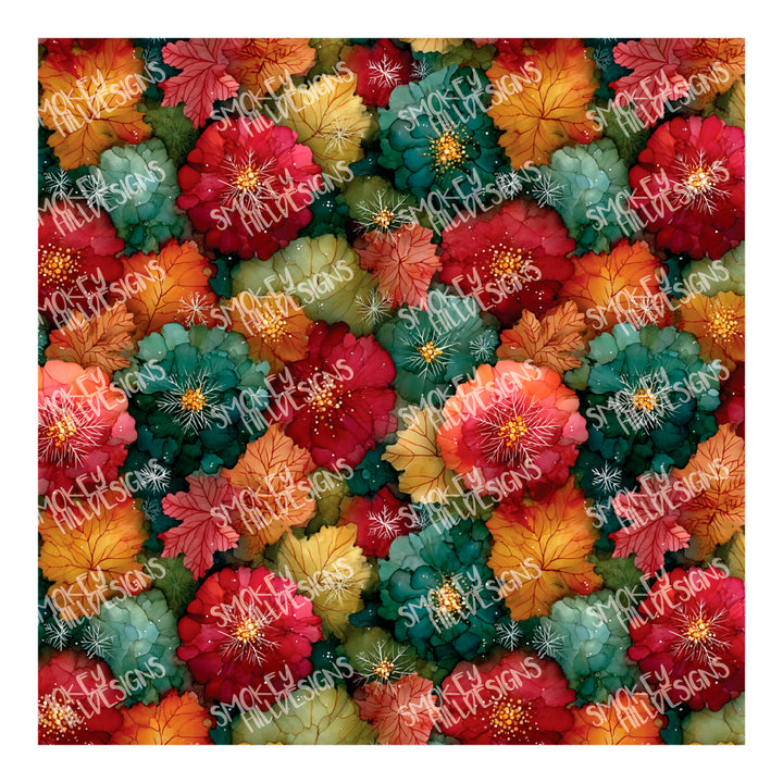 PatternPly® Transparent FaLaLa Floral