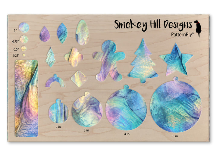 PatternPly® Full Coverage Realistic Fairy Stained Glass