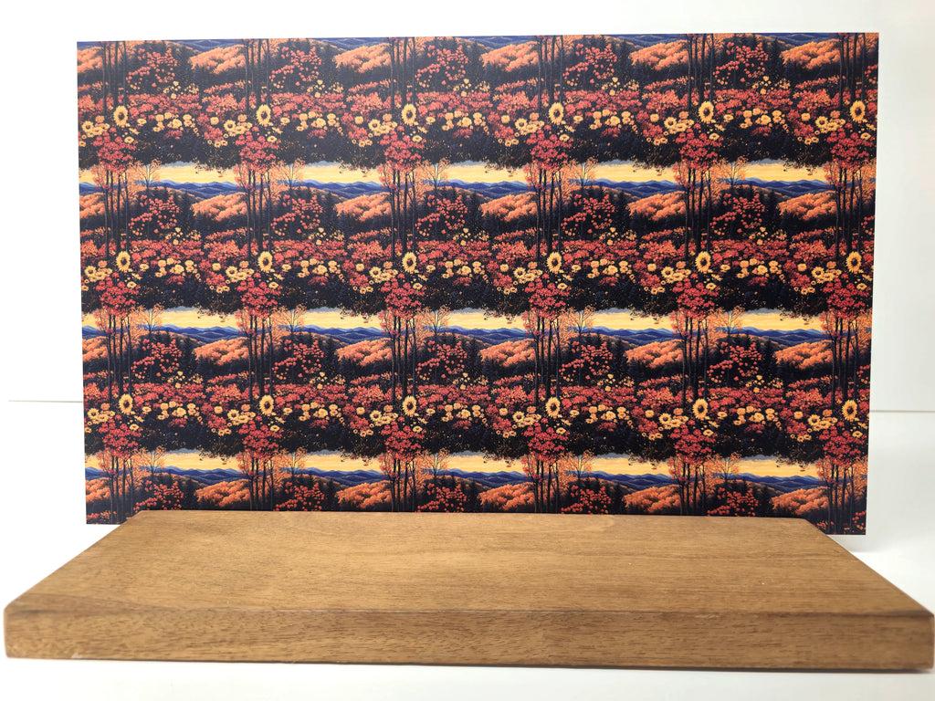 PatternPly® Full Coverage Fall Floral Mountain Range product photo 3