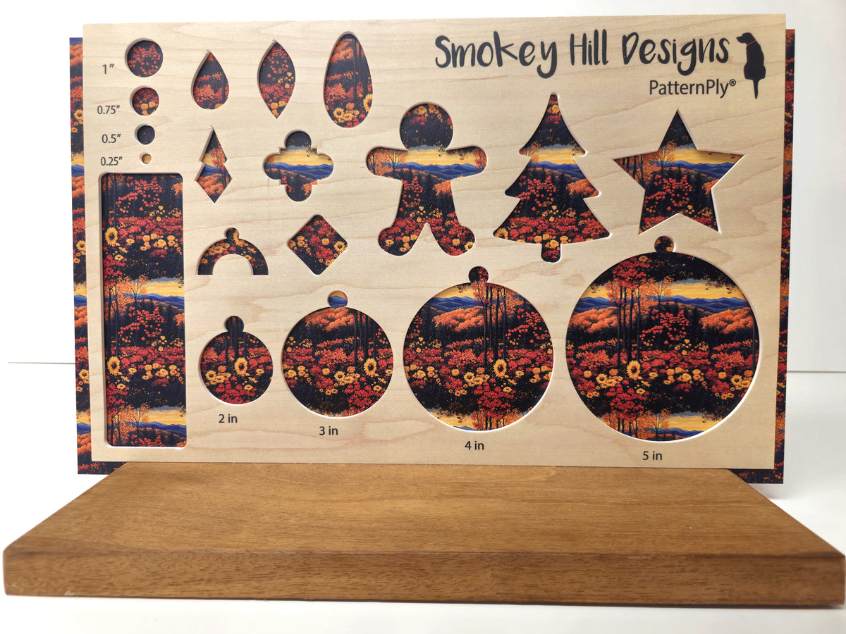 PatternPly® Full Coverage Fall Floral Mountain Range product photo 2
