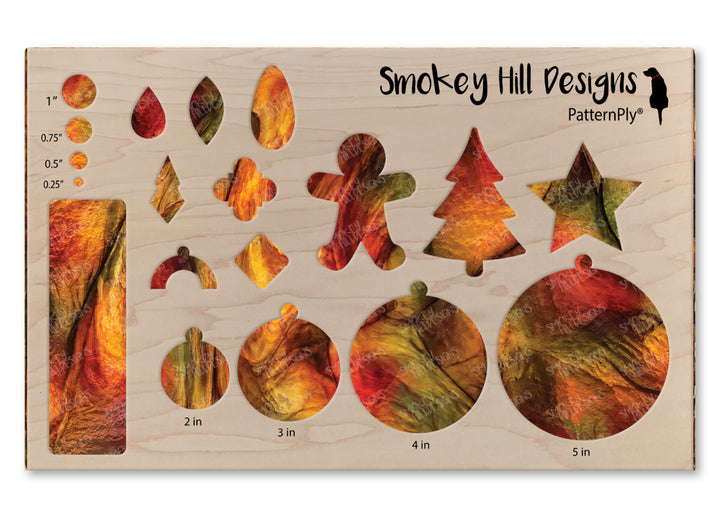 PatternPly® Full Coverage Realistic Fall Stained Glass