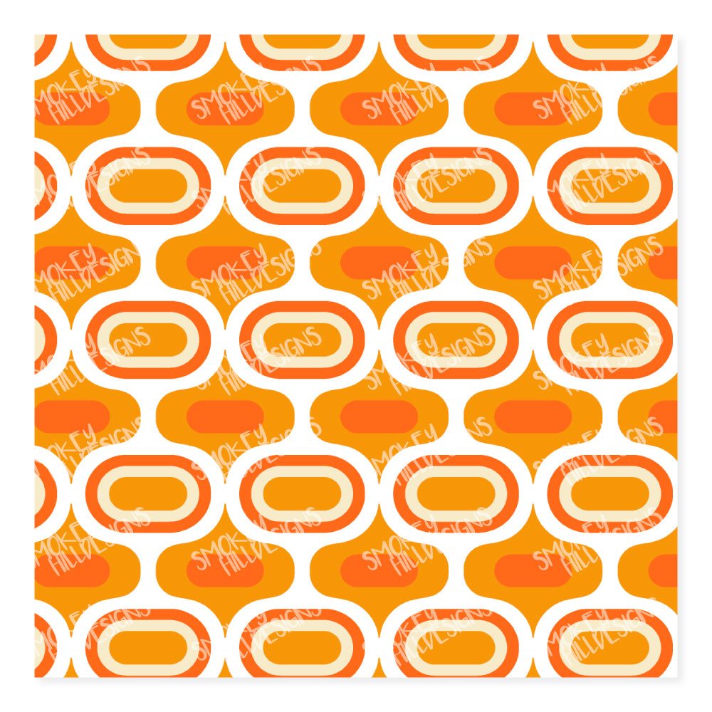 PatternPly® Scattered Fall Teardrop Trio