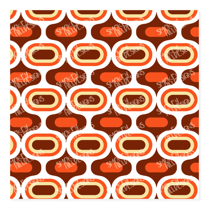 PatternPly® Scattered Fall Teardrop Trio