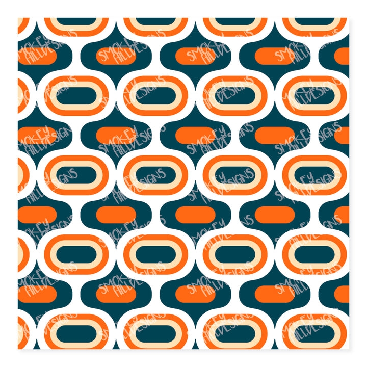 PatternPly® Scattered Fall Teardrop Trio