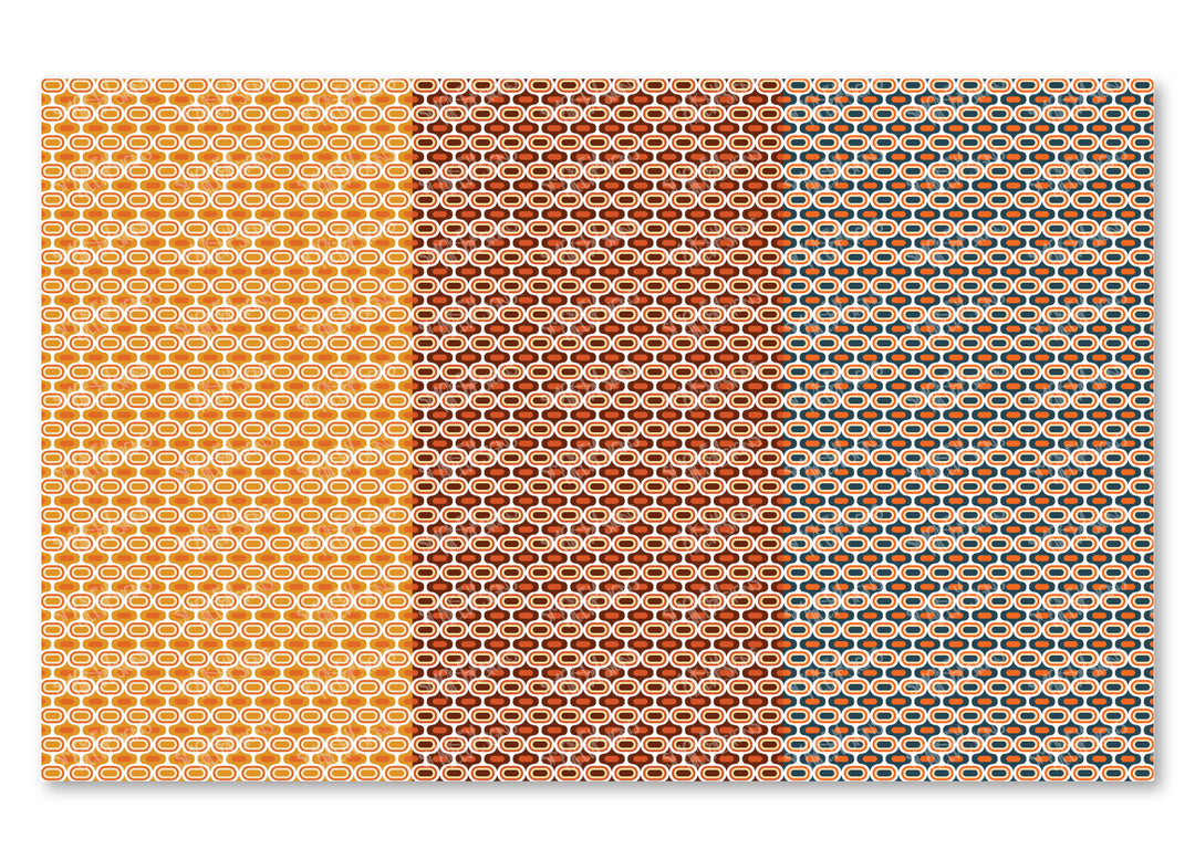 PatternPly® Scattered Fall Teardrop Trio