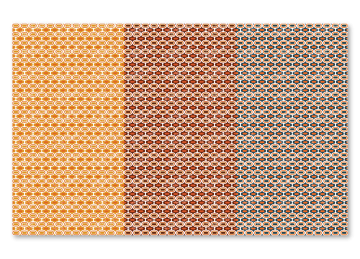PatternPly® Scattered Fall Teardrop Trio